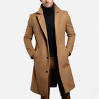Finn - Men's Tailored Wool-Blend Overcoat