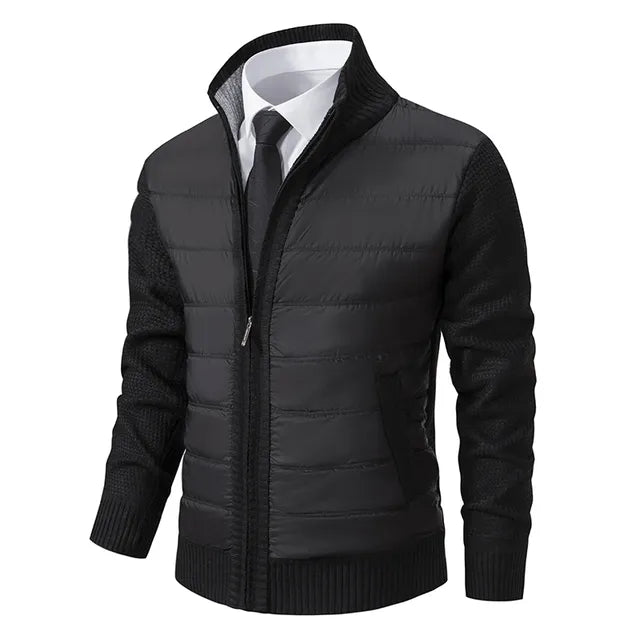Finnegan - Men's Quilted Hybrid Cardigan Jacket