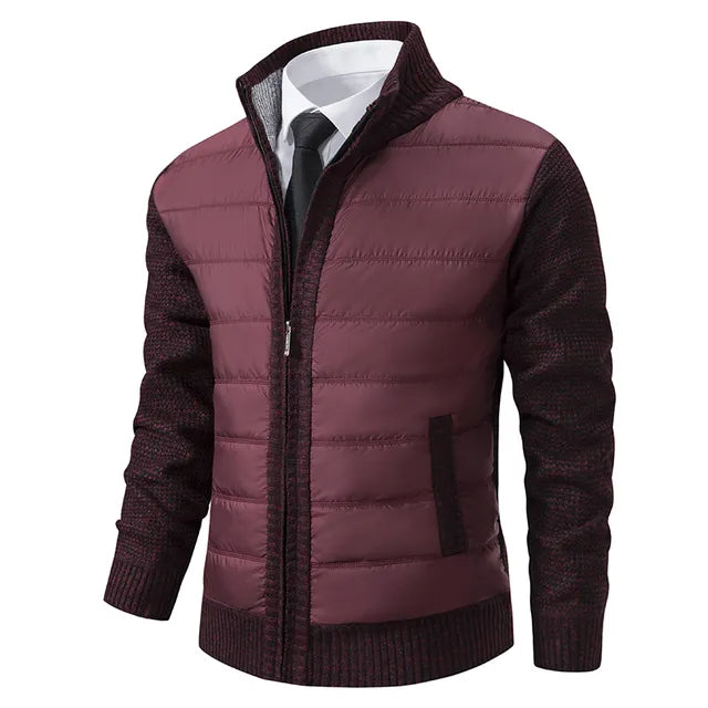 Finnegan - Men's Quilted Hybrid Cardigan Jacket