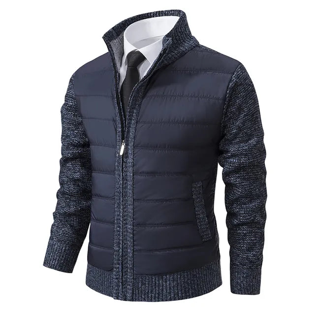 Finnegan - Men's Quilted Hybrid Cardigan Jacket