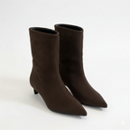 Fiona - Women's Classic Pointed-Toe Heel Booties