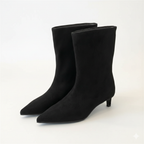 Fiona - Women's Classic Pointed-Toe Heel Booties