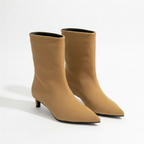 Fiona - Women's Classic Pointed-Toe Heel Booties
