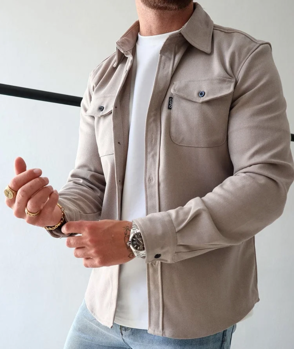 Garrett - Men's Classic Shirt Jacket