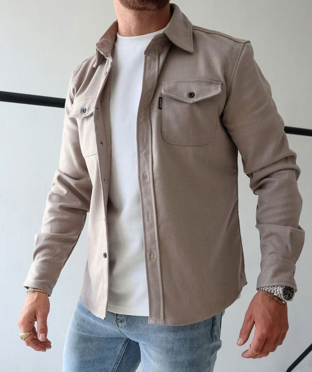 Garrett - Men's Classic Shirt Jacket
