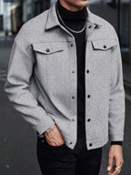 Gerry- Men's Snap-Button Lapel Jacket