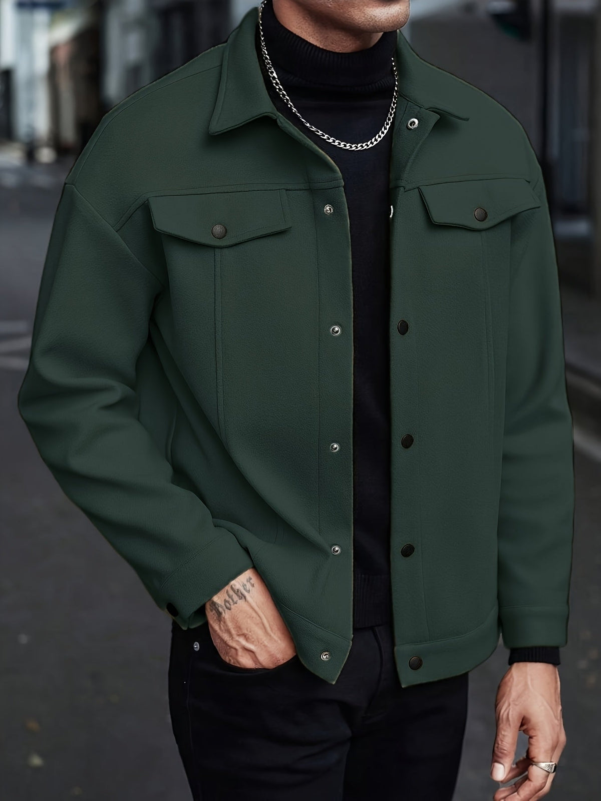 Gerry- Men's Snap-Button Lapel Jacket