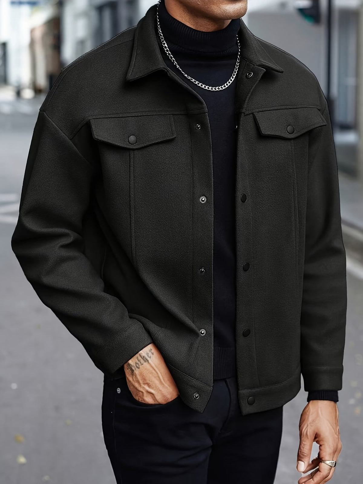 Gerry- Men's Snap-Button Lapel Jacket