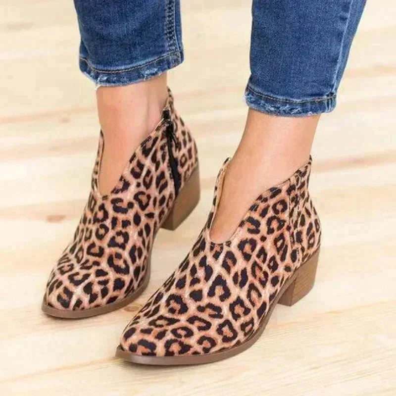 Greer - Women's Side-Zip Ankle Bootie