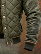 Griffin - Men's Diamond-Quilted Puffer Jacket 