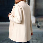Gundula - Women's Mandarin Collar Button-Front Winter Coat 8
