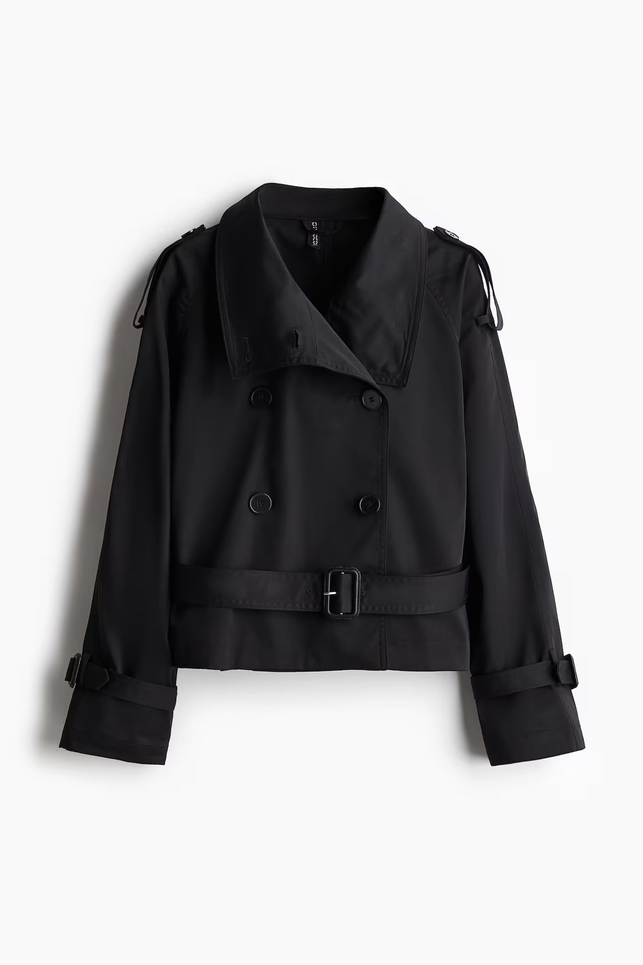 Harlow - Women's Double-Breasted Trench Jacket with Belted Waist