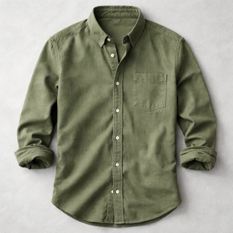 Hartley - Men's Classic Cotton Oxford Shirt