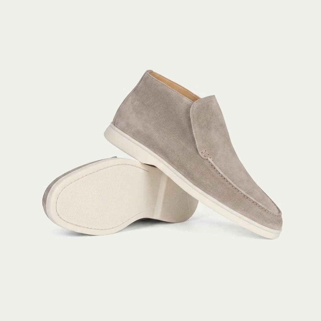 Idris - Men's Suede Slip-On Chukka Boot
