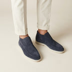 Idris - Men's Suede Slip-On Chukka Boot