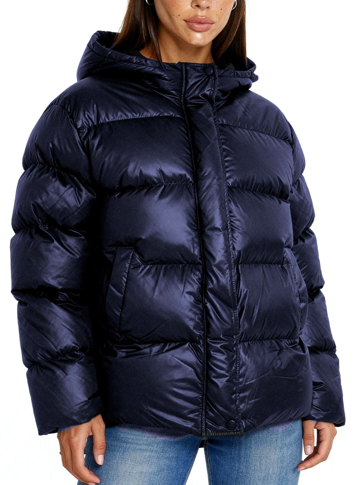 Jade - Women's Full-Zip Quilted Jacket with Pockets 3