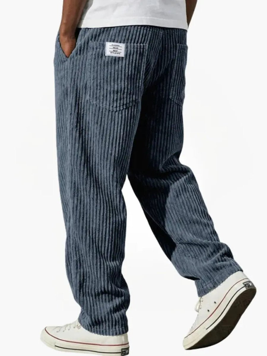 Jason - Men's Straight-Leg Corduroy Pants