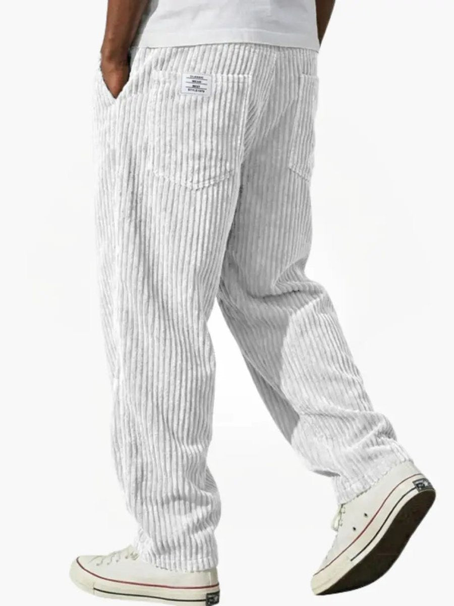 Jason - Men's Straight-Leg Corduroy Pants