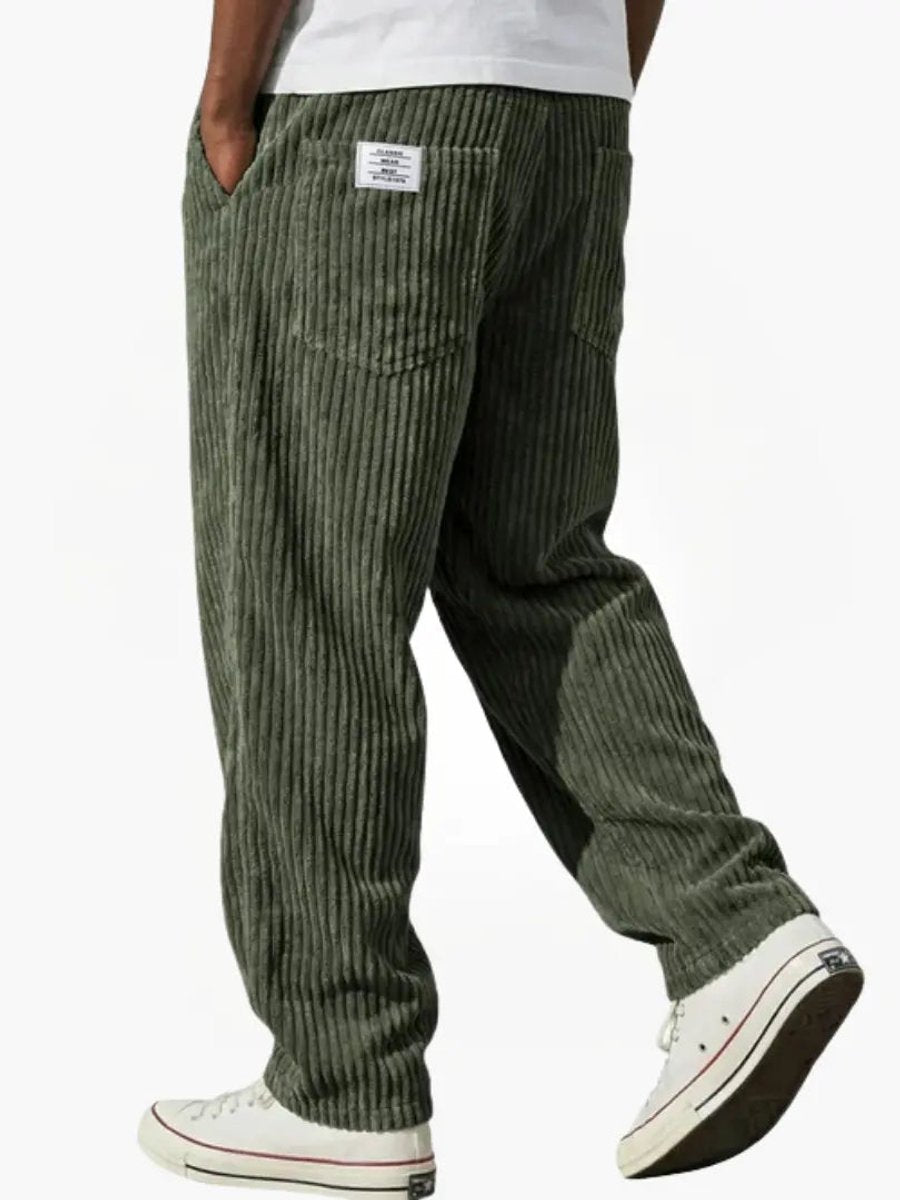 Jason - Men's Straight-Leg Corduroy Pants