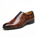 Jasper - Men's Croc-Embossed Slip-On Loafer