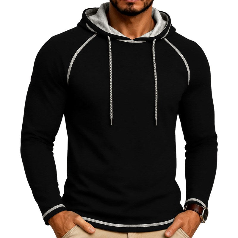 Jeff - Men's Long Sleeve Pullover Hoodie 3