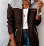 Jennifer - Women's Quilted Button Front Jacket 2