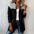 Jennifer - Women's Quilted Button Front Jacket 4