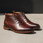 Jim - Men's Lace-Up Leather Chukka Boots