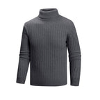 Jonathan - Men's Slim Ribbed Turtleneck Sweater 4