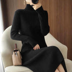 Jora - Women’s Ribbed Knit Slim Fit Sweater Dress 2