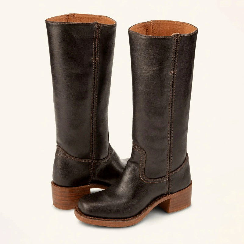 Jora - Women's Knee-High Side Zip Boots
