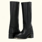 Jora - Women's Knee-High Side Zip Boots