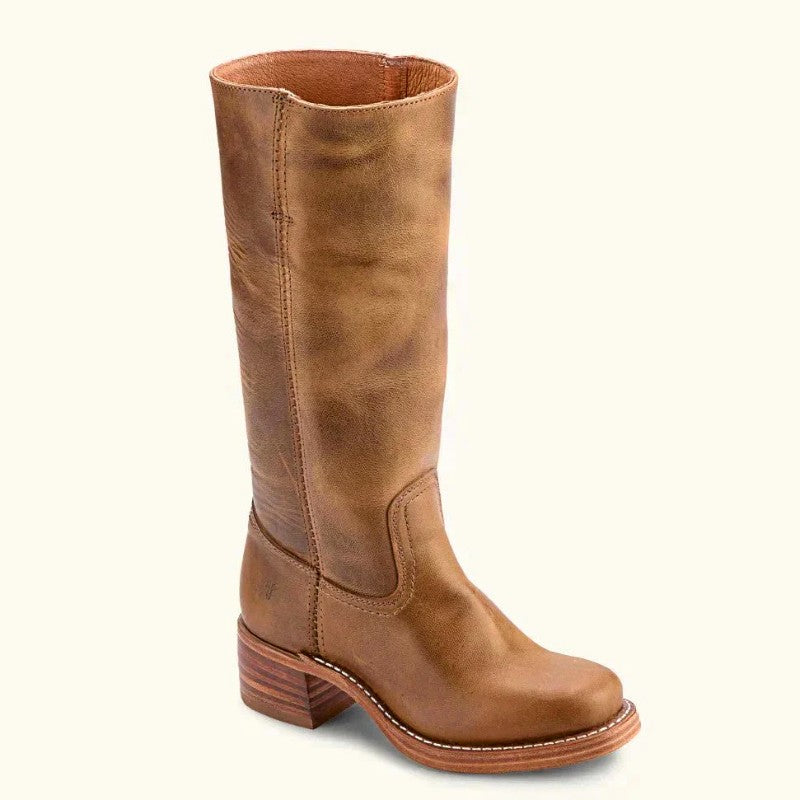 Jora - Women's Knee-High Side Zip Boots