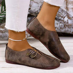 Josephine - Women's Elastic Lacing Slip-On Loafers