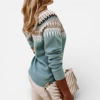 Juniper - Women's Fair Isle Crew Neck Pullover