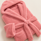 Juniper - Women's Plush Fleece Wrap Robe with Hood