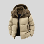 Kasper - Men's Hooded Down Puffer Jacket 