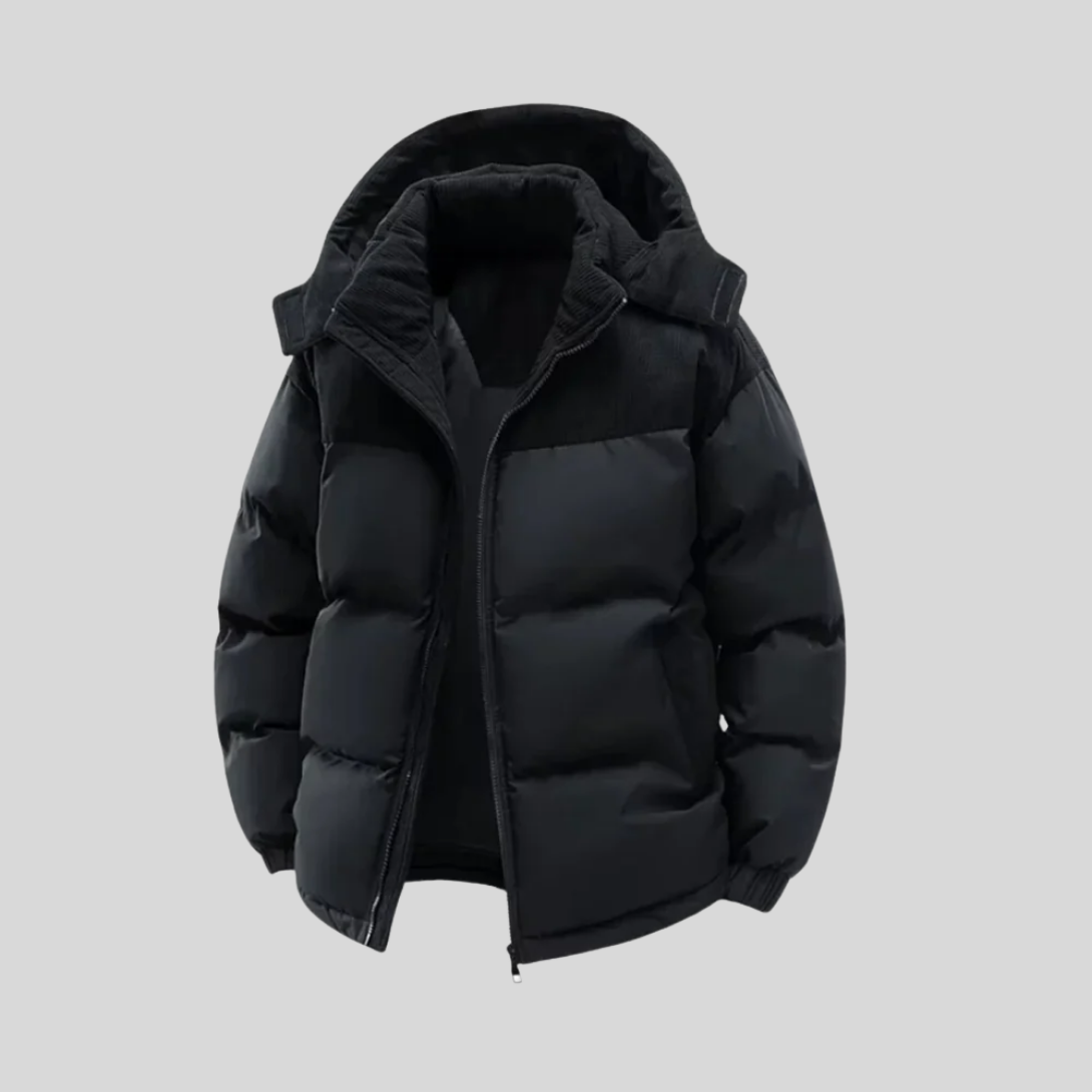 Kasper - Men's Hooded Down Puffer Jacket 