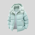 Kasper - Men's Hooded Down Puffer Jacket 