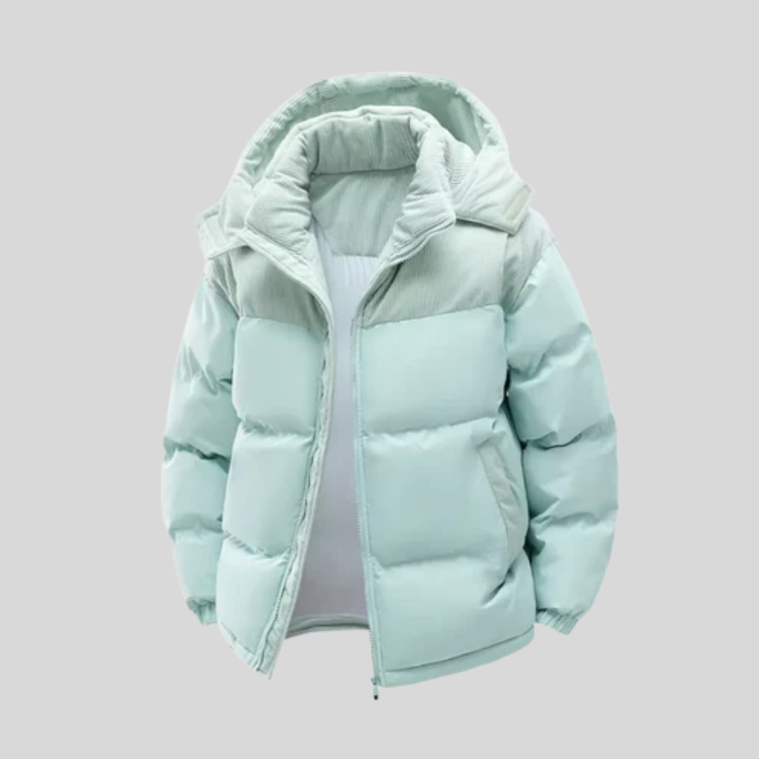 Kasper - Men's Hooded Down Puffer Jacket 
