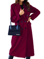 Kayla - Women's Classic Double-Breasted Wool Coat