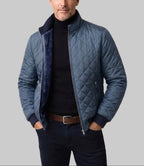 Keon - Men’s Quilted Fleece-Lined Zip Jacket