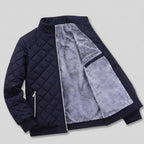 Keon - Men’s Quilted Fleece-Lined Zip Jacket
