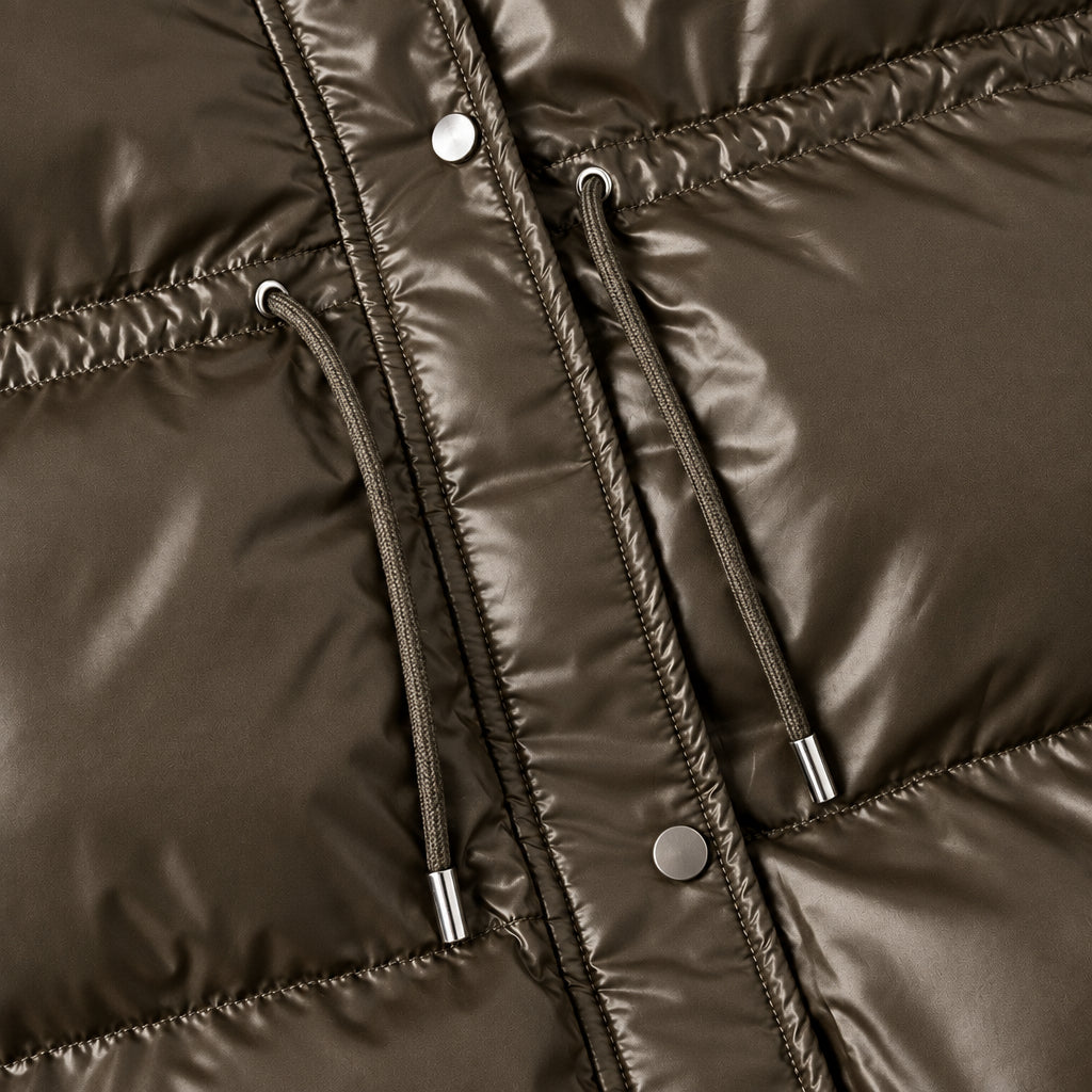 Kesha - Women's Hooded Cinched Puffer Jacket 12