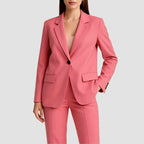 Lamia - Women's Notched Lapel Tailored Suit Set 2