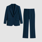 Lamia - Women's Notched Lapel Tailored Suit Set 6