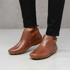 Leah - Women's Classic Leather Ankle Boots
