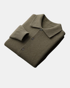 Lennart - Men's Button-Front Merino Cardigan