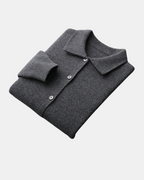 Lennart - Men's Button-Front Merino Cardigan