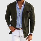 Lucas - Men's Knit Blazer